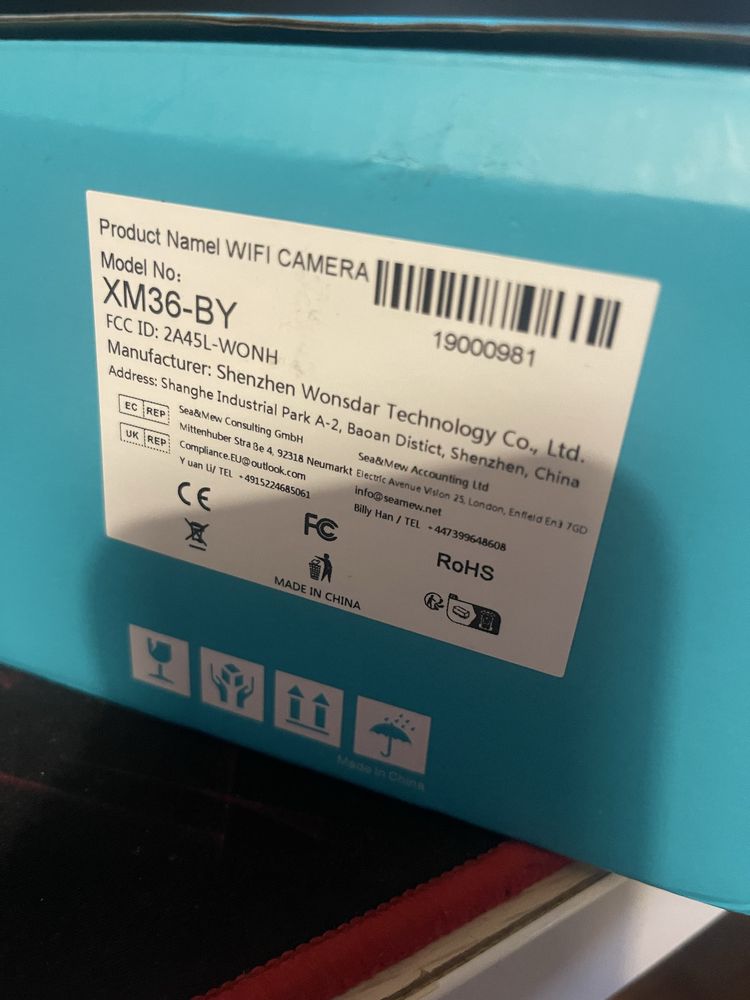 Vendo camera wifi solar