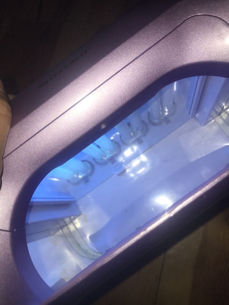 Silvercrest lidl lampa do utwardzania paznokci żel hybryda działa
