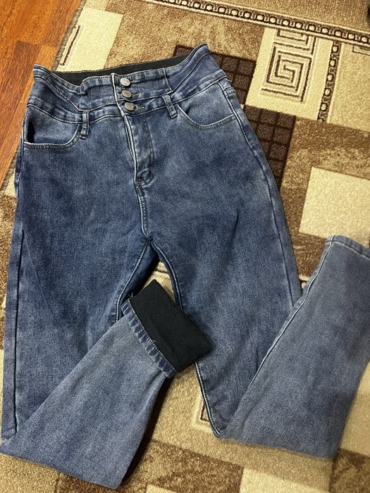 Джинси теплі на флісі жіночі