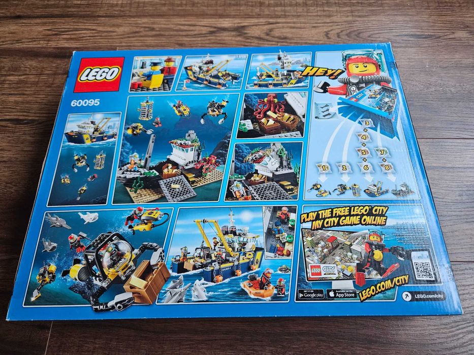 LEGO City 60095 - Statek do badań głębinowych