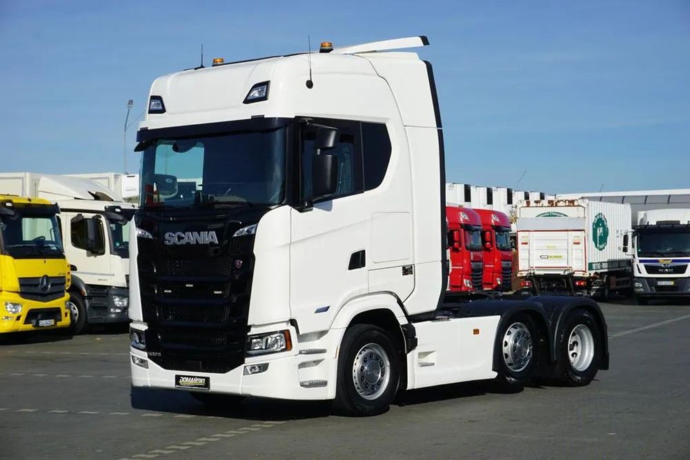 Scania S 500 / E 6 / ACC / PUSHER / RETARDER / I -COOL / OŚ SKRĘTNA / DMC 50 000 KG