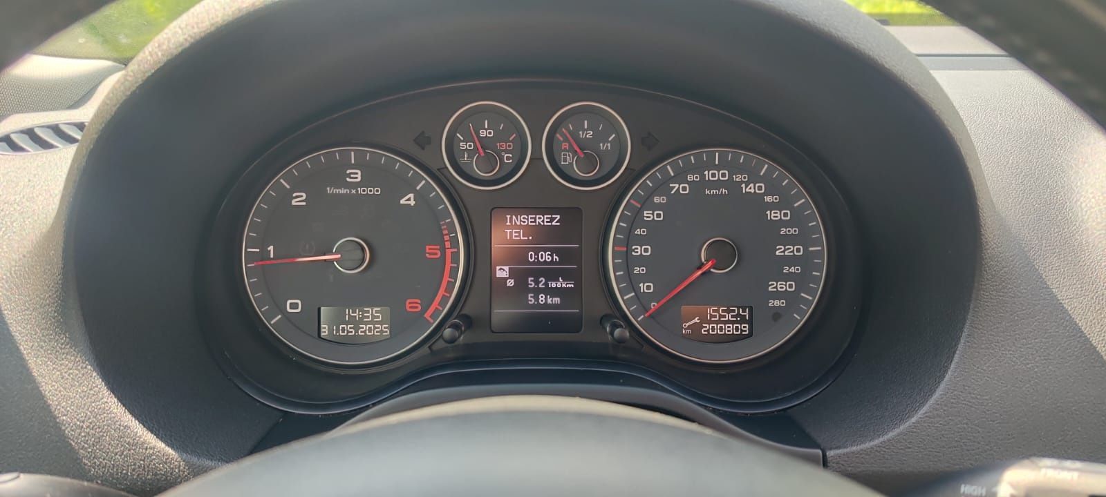 Audi a3 8p 2012r