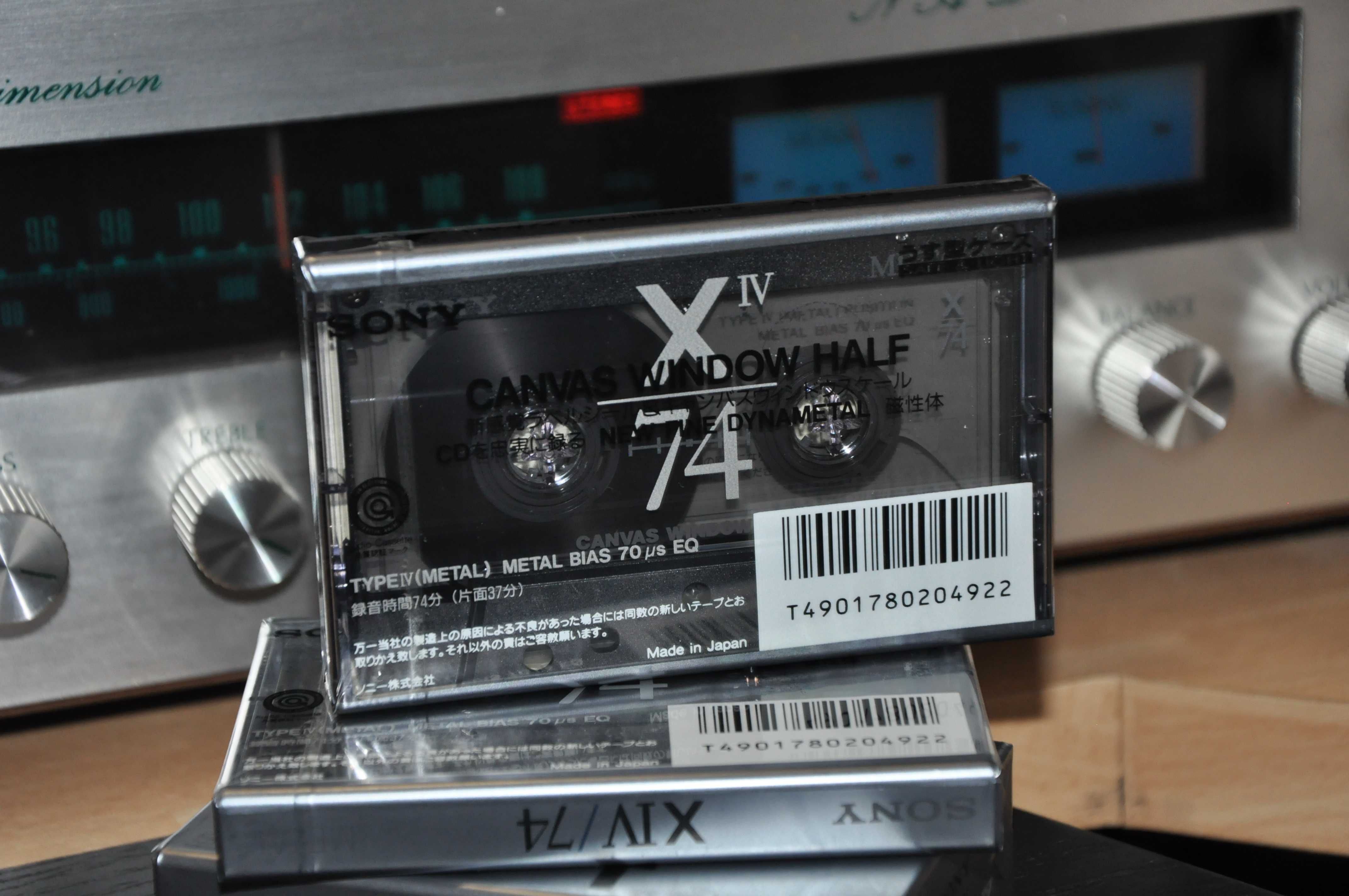 Новые Редкие Коллекционные Аудиокассеты SONY METAL X 74 Made in Japan