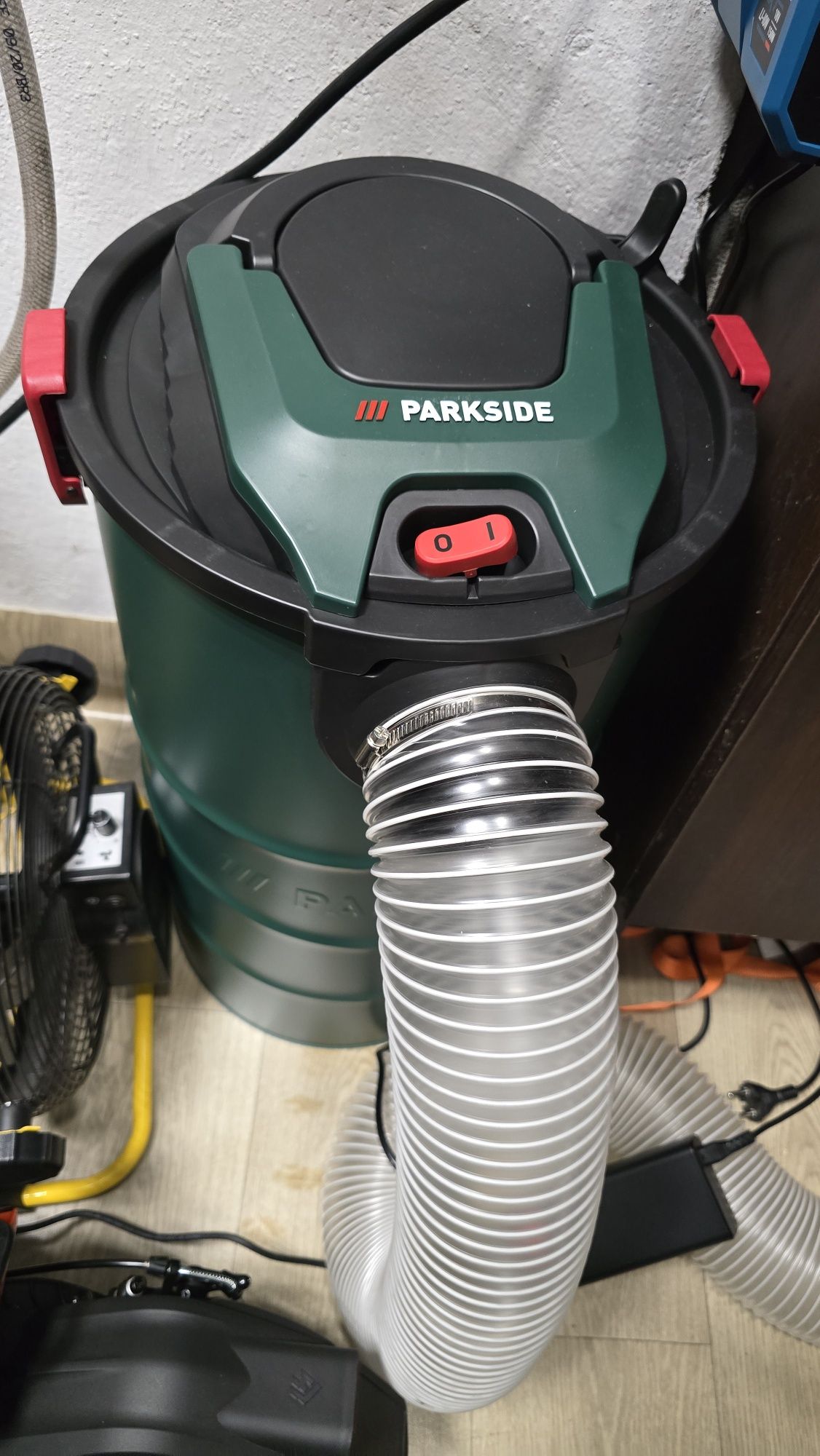 Odkurzacz przemysłowy PASA 1200 B2, 1200 W odciąg do trocin itp