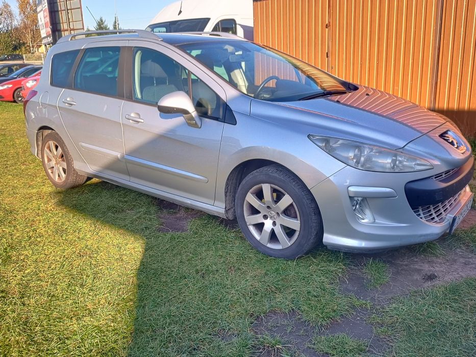 Peugeot 308SW 1.6HDI 7os. Panorama 2008r. 6-biegowa skrzynia