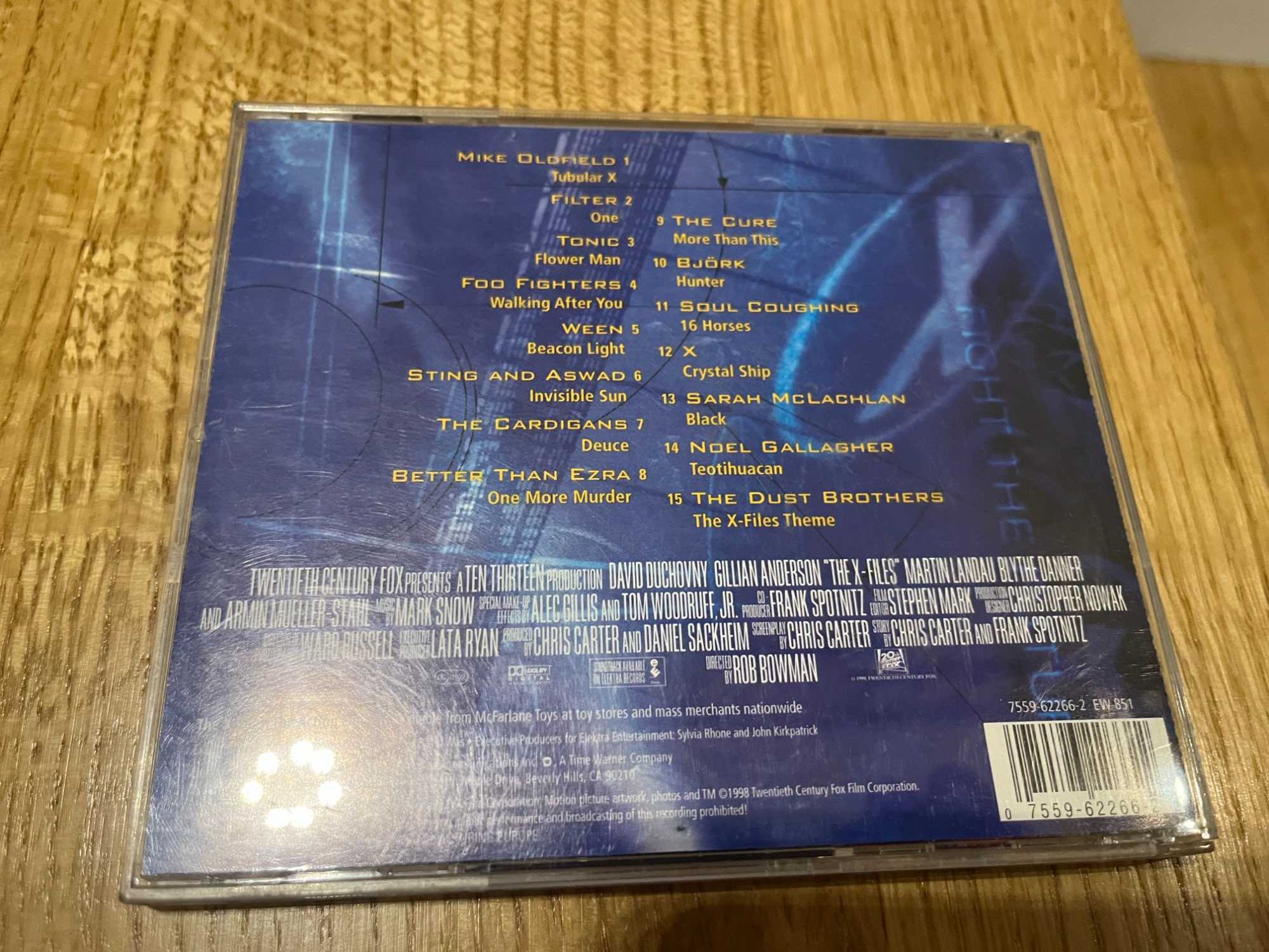 X-Files Fight the Future CD Archiwum X