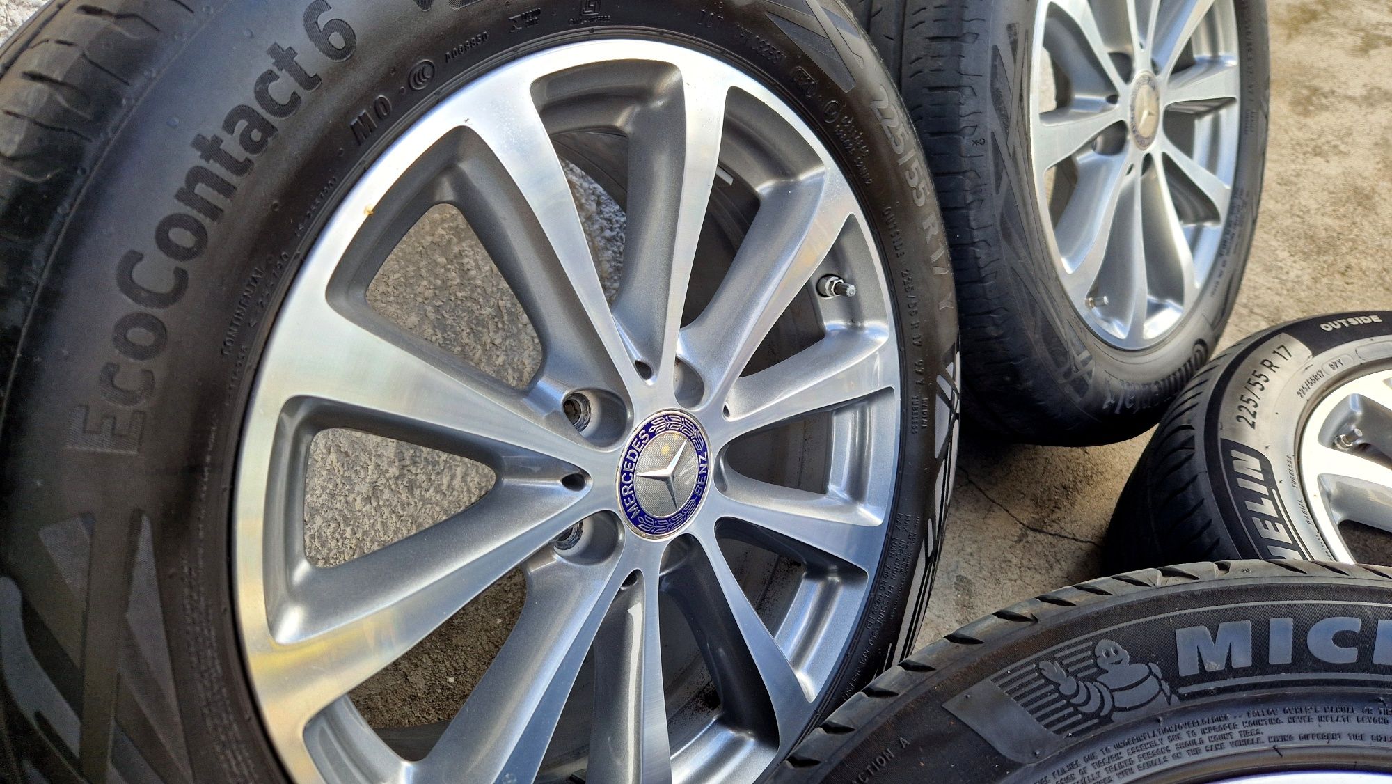 Alufelgi 17cali 5x112 Mercedes W213 W212 E-klasa C-klasa opony lato