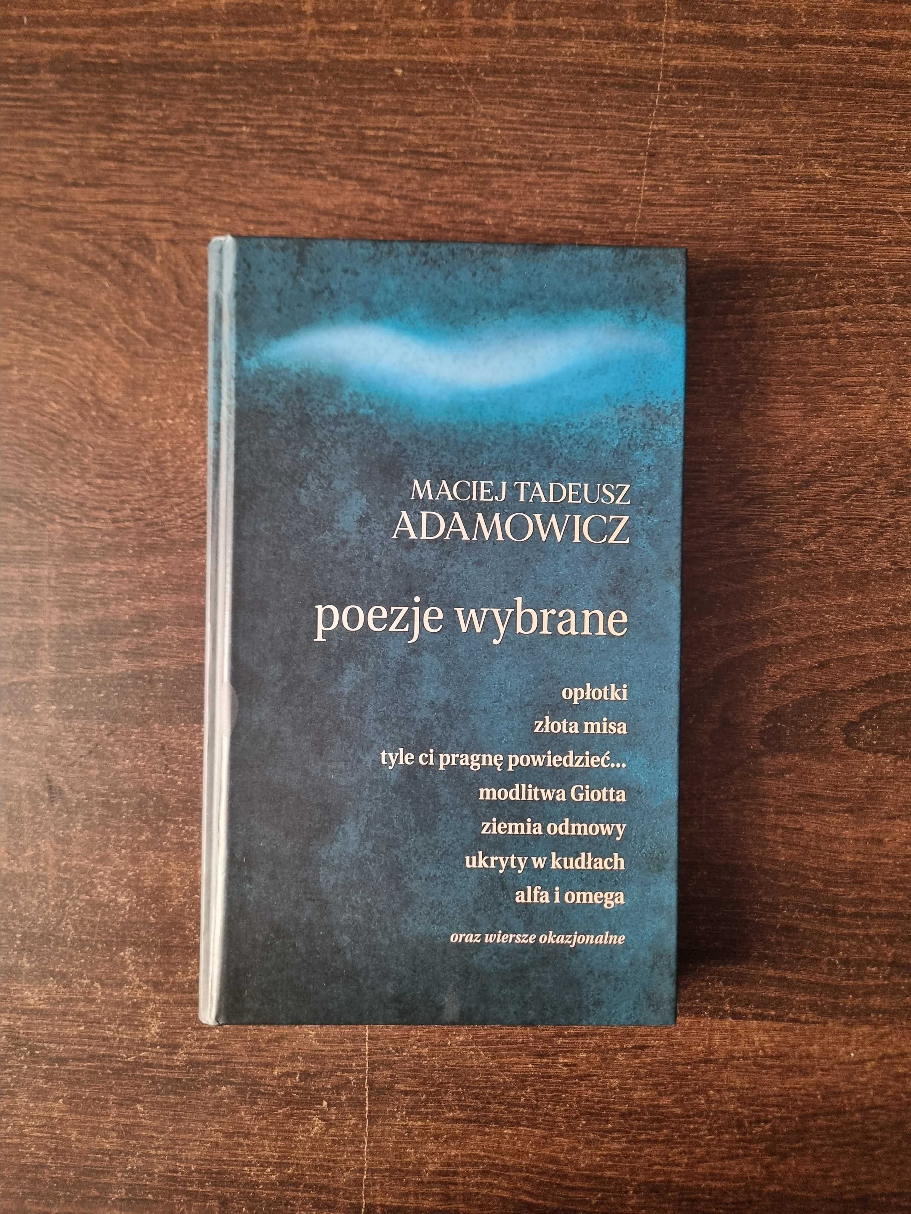 Poezje wybrane Adamowicz