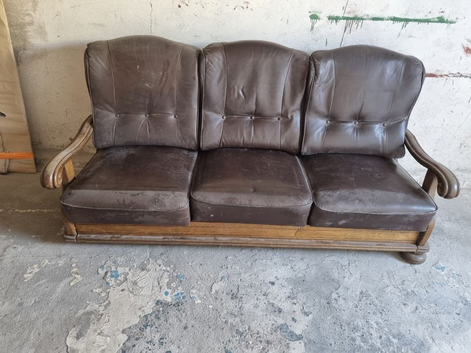 Sofa skórzana 3 osobowa