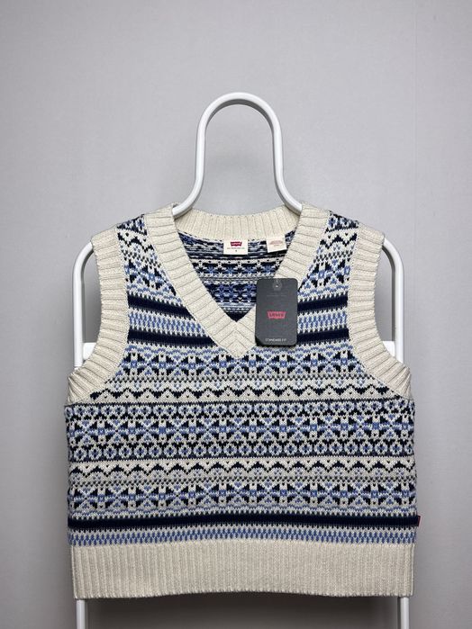 Levi’s Levis жіноча жилетка вʼязана светр джемпер