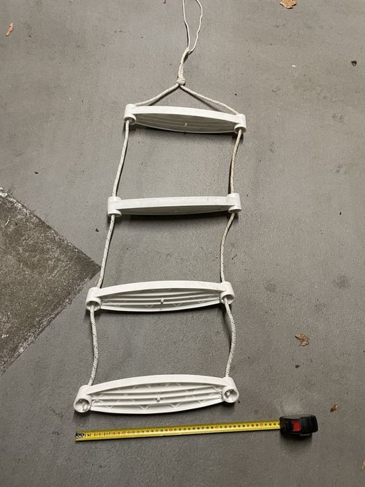 Drabinka linowa 4 stopnie plastimo