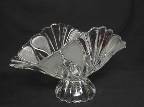 Elegante Centro  de mesa italiano Cristal,  Arte Deco, anos 50