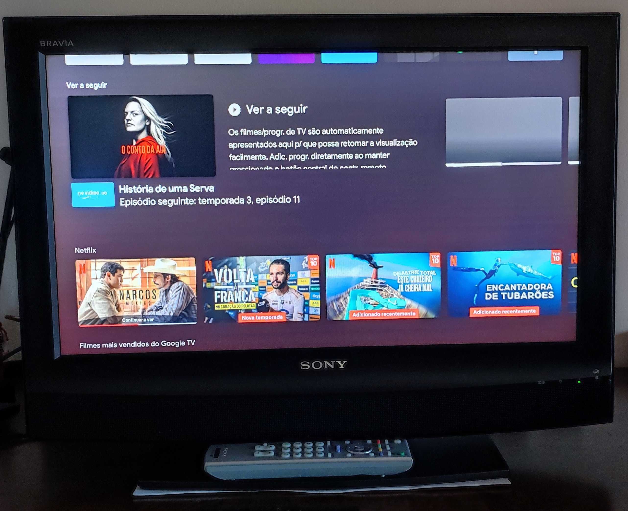 TV Sony KDL-26U2000 – Ecrã LCD 26" – HDMI / SCART / VGA
