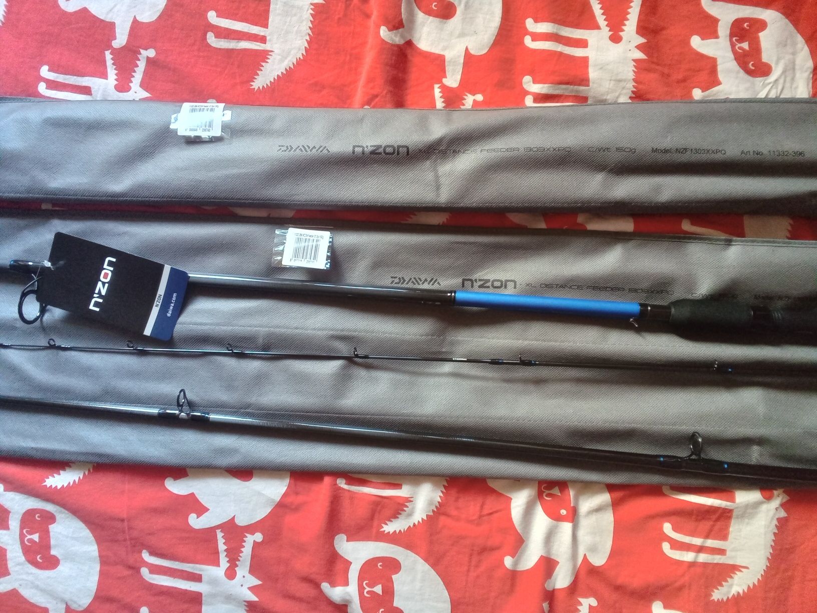Фидер Daiwa N`Zon Feeder 3.96m. 150g. Оригинал.