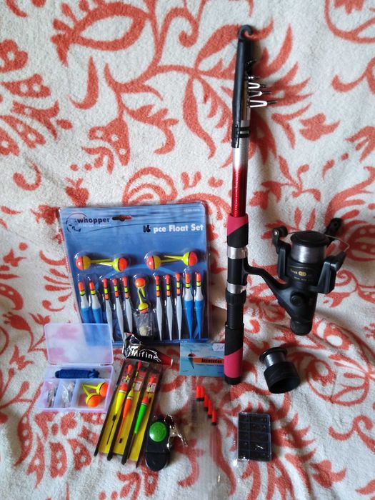 Wędka z kołowrotkiem zestaw nr 47