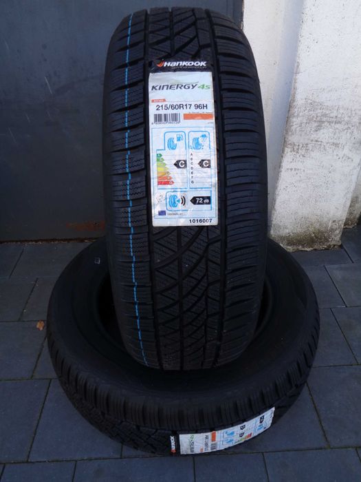 2x nowe opony całoroczne Hankook Kinergy 4s 215/60R17 96H