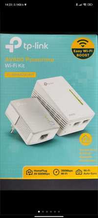 Conjunto powerline + Extender TP-LINK