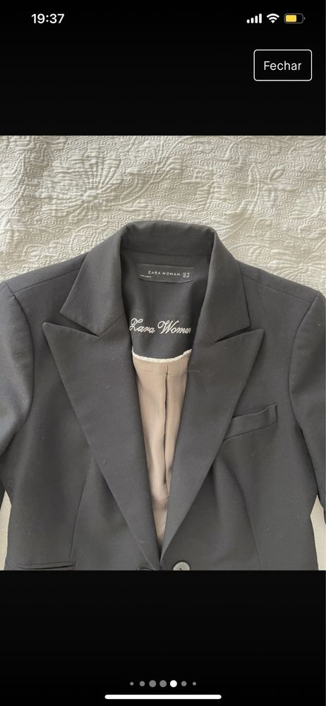 Blazer preto zara woman M