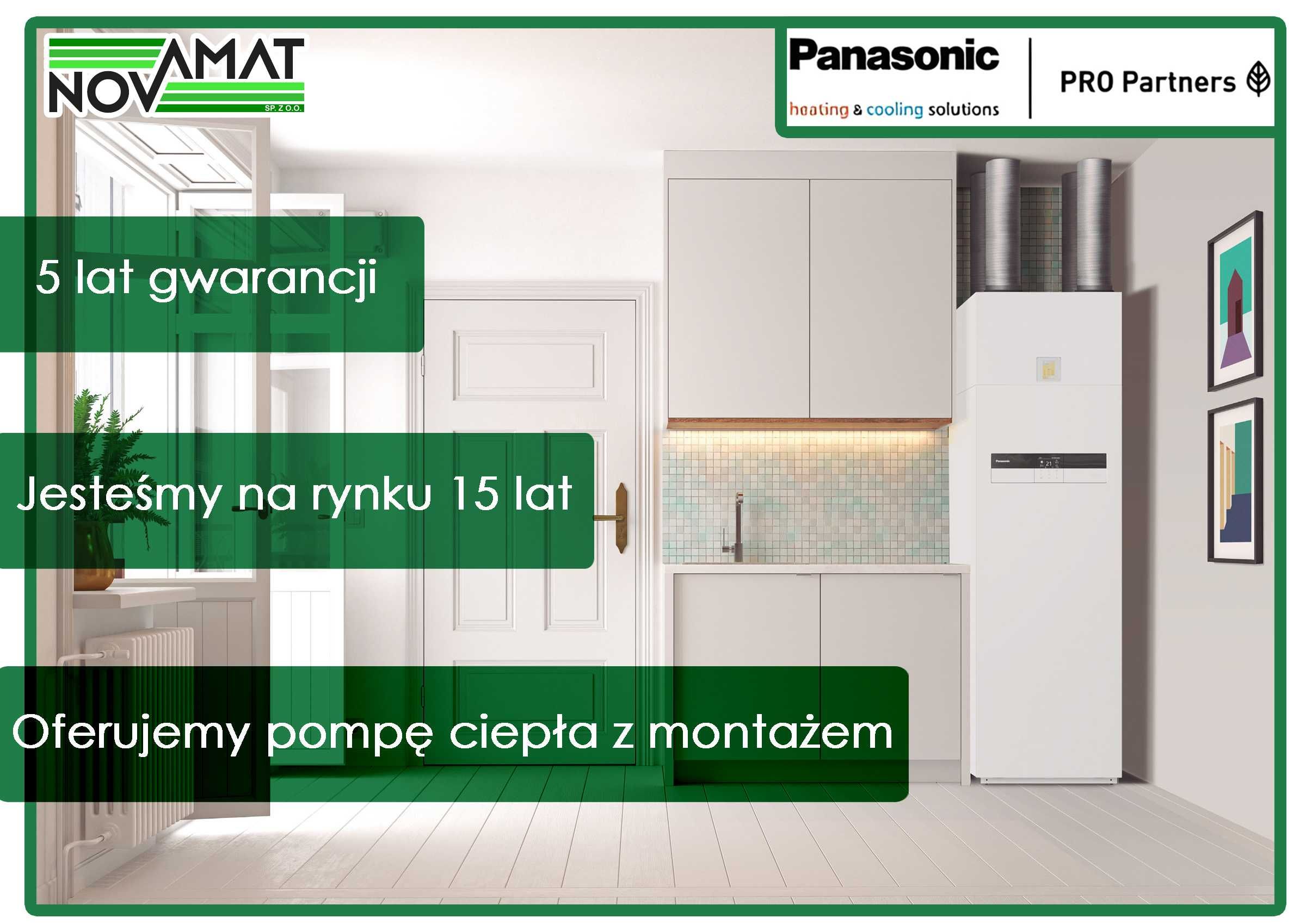 Pompa ciepła Panasonic All in One seria L 7 kW KIT-ADC07L3E5 [MONTAŻ]