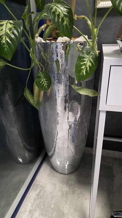 Donica duża Glamour lustrzana