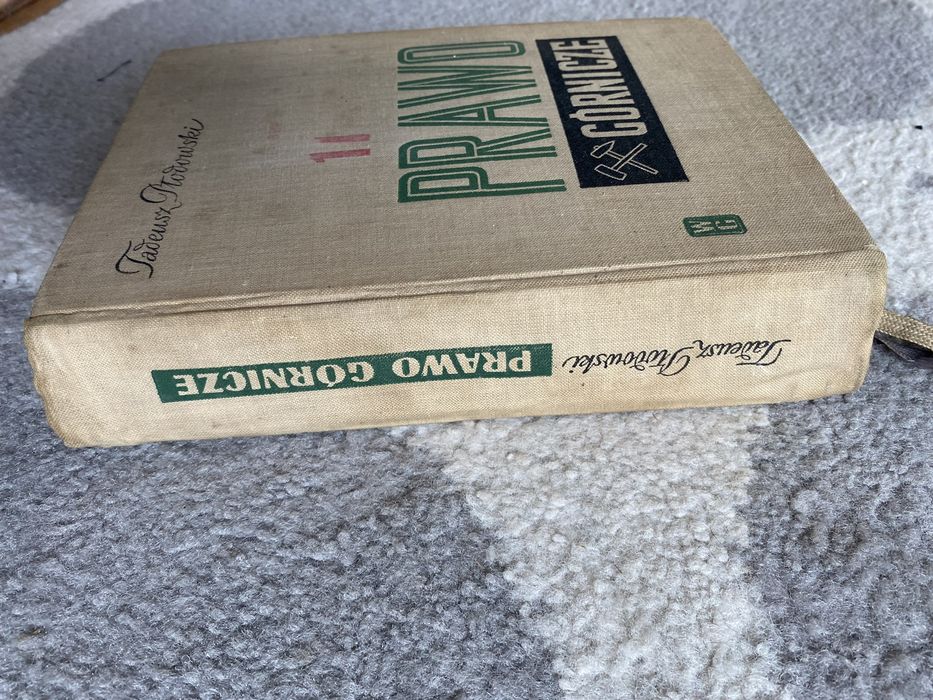 Tadeusz Płodowski  Prawo górnicze  1961 r