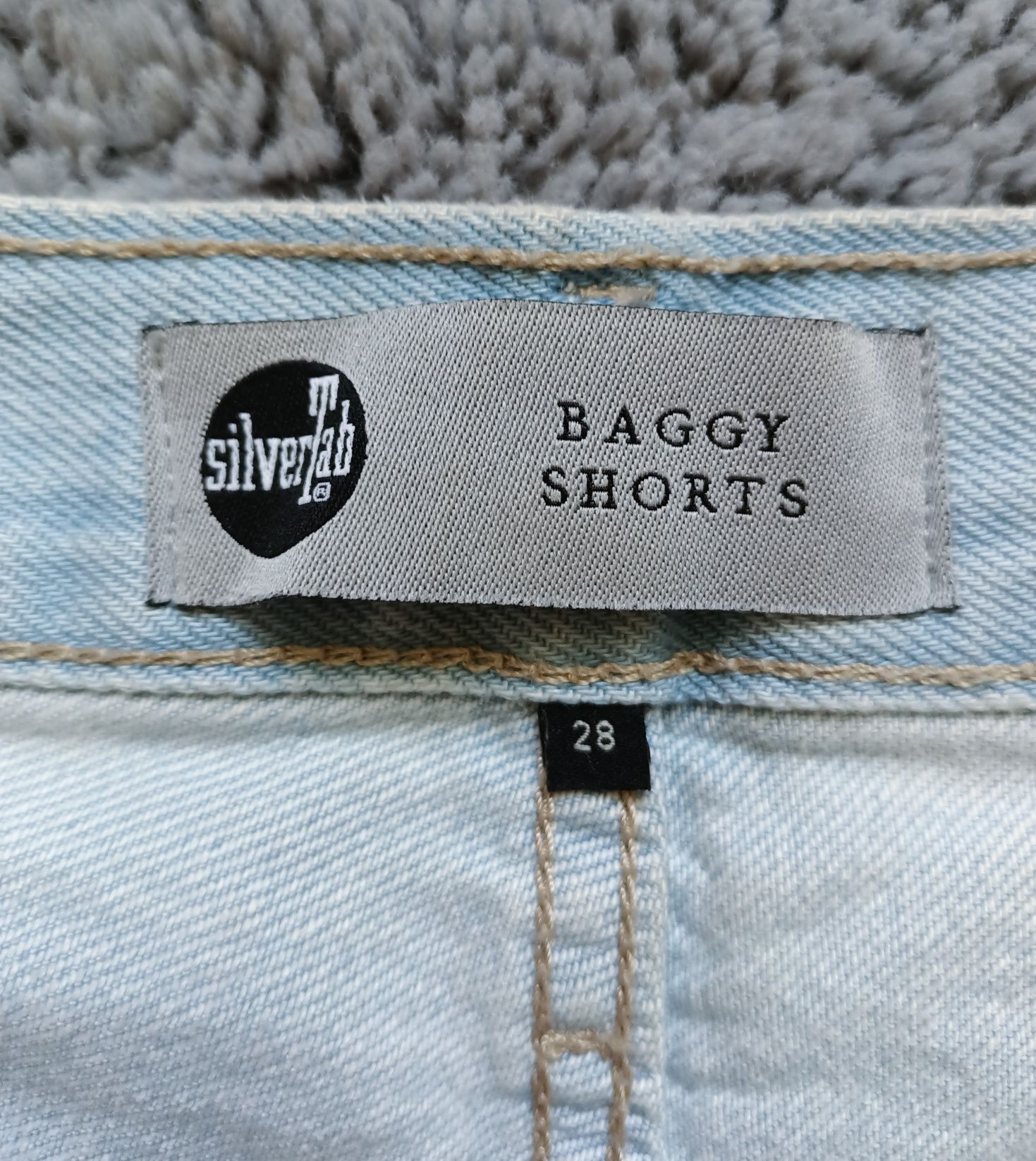Шорти джинсові levi's silvertab™ baggy