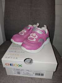 Buty sportowe adidasy Geox 22 różowe oddycjające lekkie