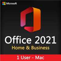 Office 2021 / 2019 / 2016 Home and Business для MAC лицензия для 1 пк
