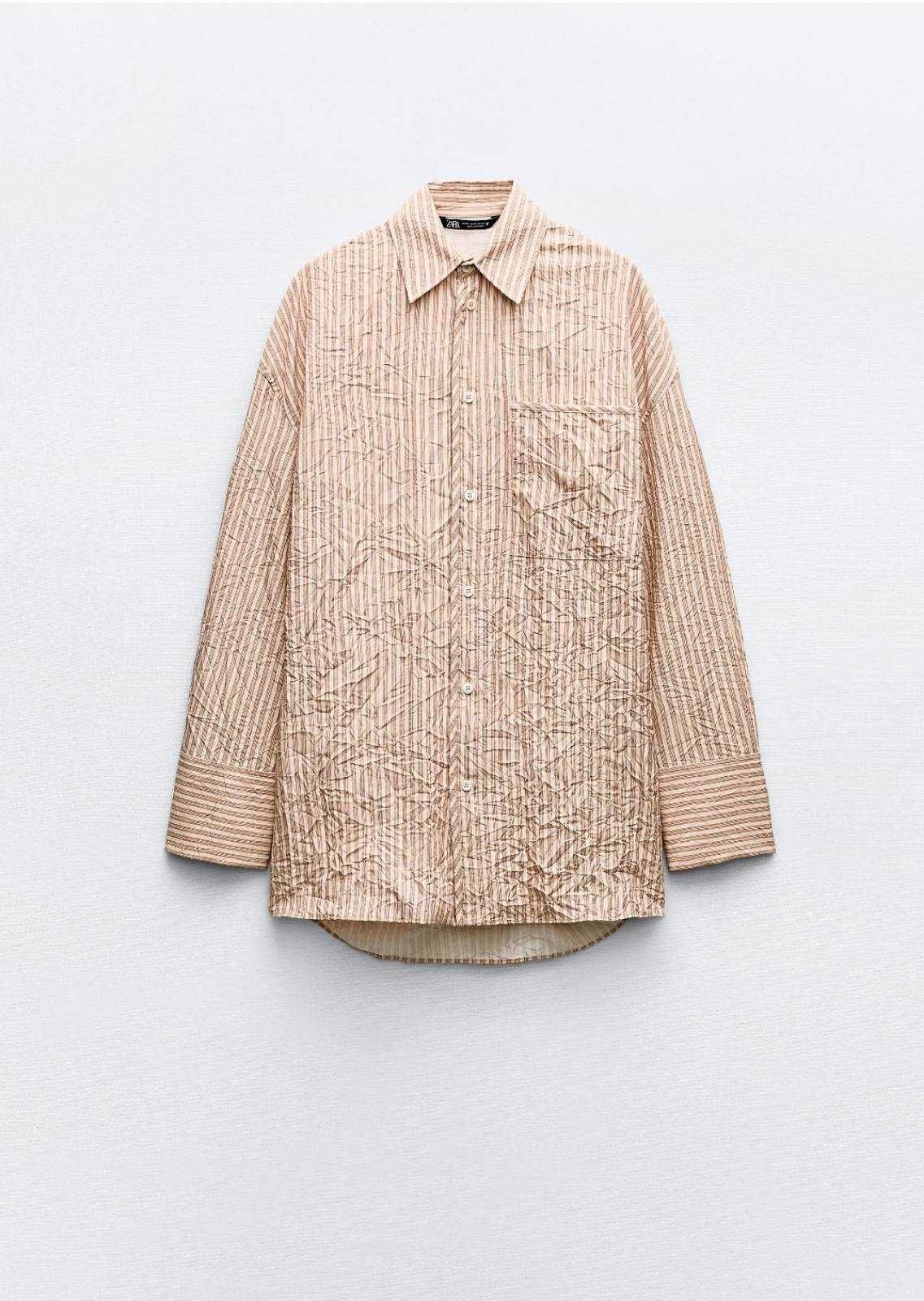 Костюм zara мятый жатка xs-s