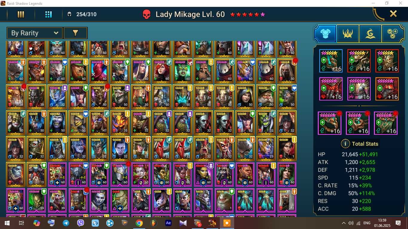 Raid shadow legends ігровий аккаунт