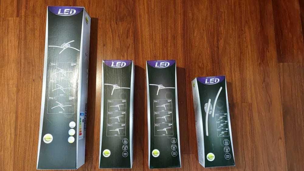 Vendo conjunto candeeiros led com 3 tipos de luzes