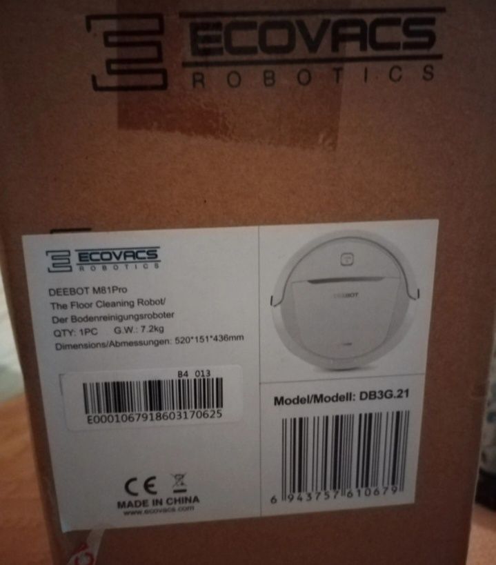 Aspirador robot Deebot M81 PRO