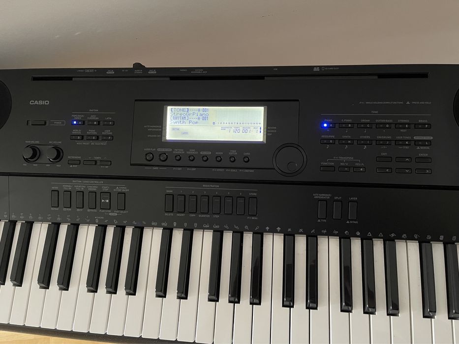 Teclado Cassio WK 7500