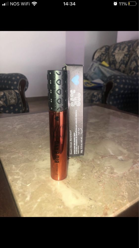 Eyelash mascara Boticário
