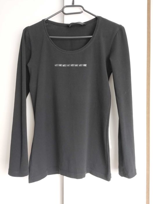 t-shirt damski z długim rękawem rozm. M