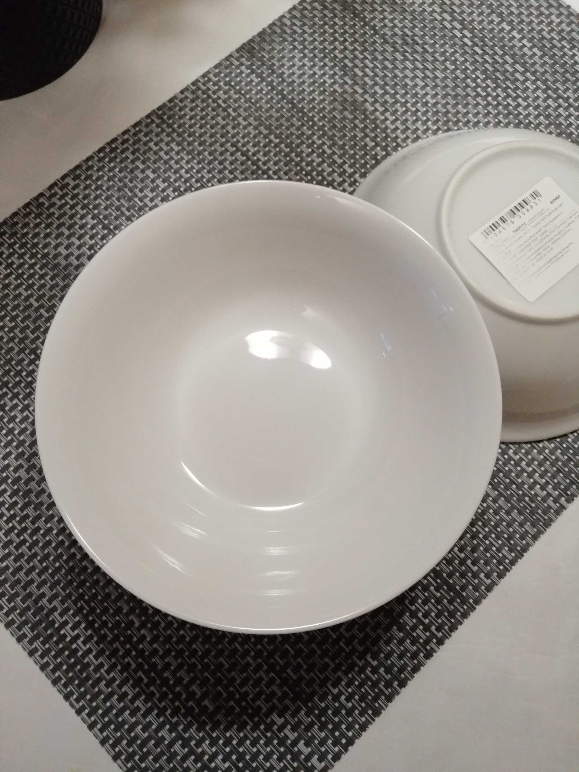 Тарелка 17.5 см глубокая, миска, салатник керамика