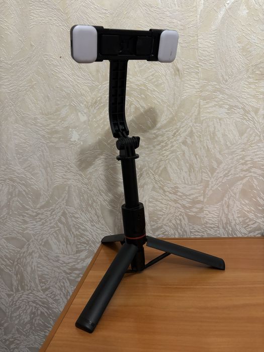 Штатив-тринога-трипод-монопод з LED для телефону зйомки insta tik tok