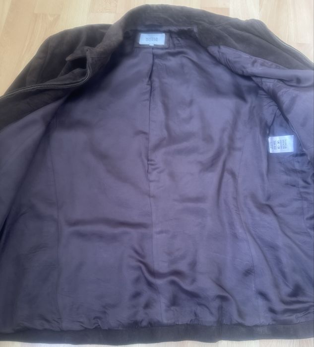 Натуральний замшевий піджак marks&spencer