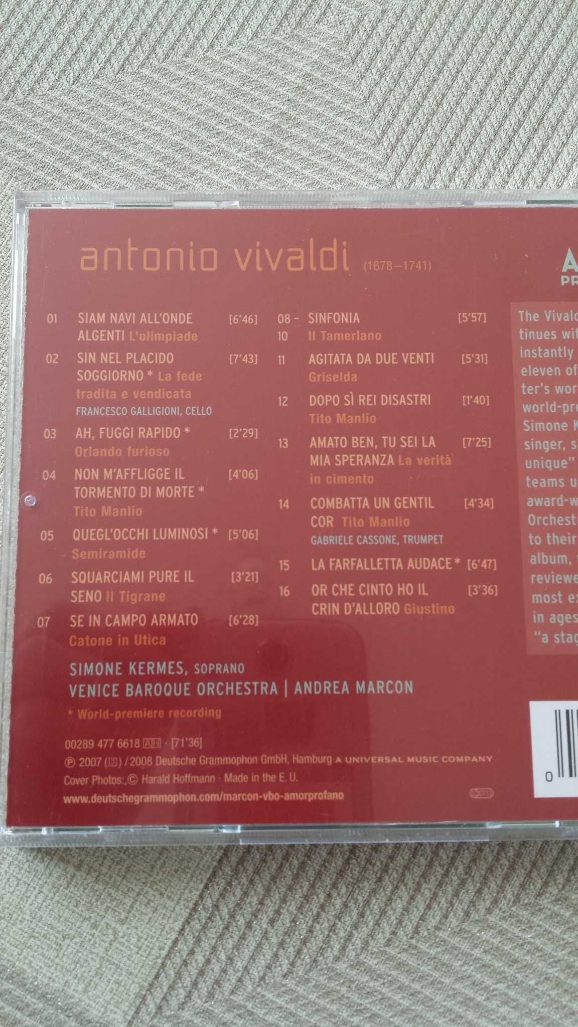 CD Vivaldi Amor Profano