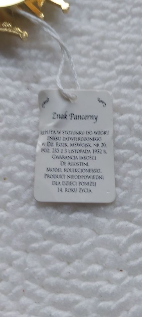 Piękna replika Znaku Pancernego
