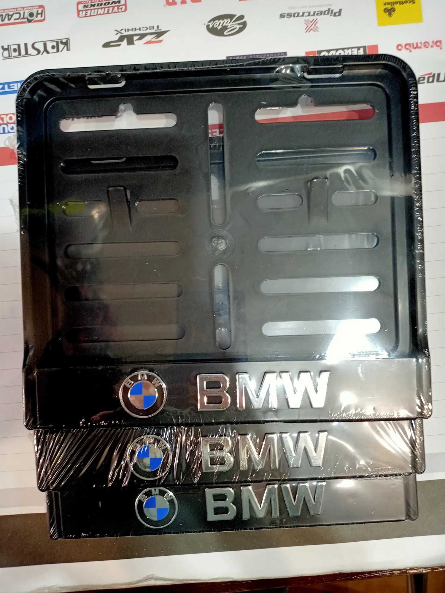 Motocyklowa Ramka do tablicy rejestracyjnej z nadrukiem 3D BMW**