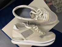 Hogan sneakers Plato koturn platformy gruba podeszwa bez nude