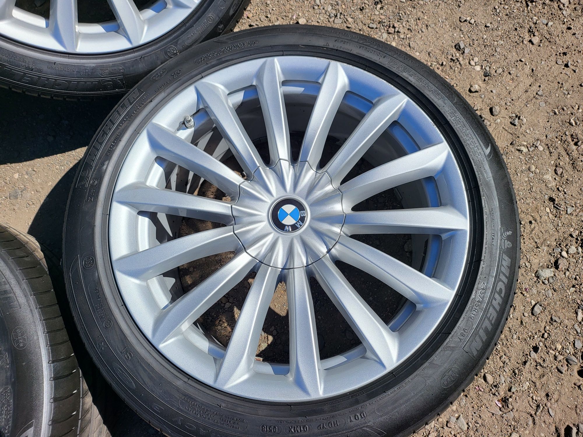 Koła letnie 245/45/19 + 275/40/19 BMW G11 G12 seria 7, 5x112, Czujniki