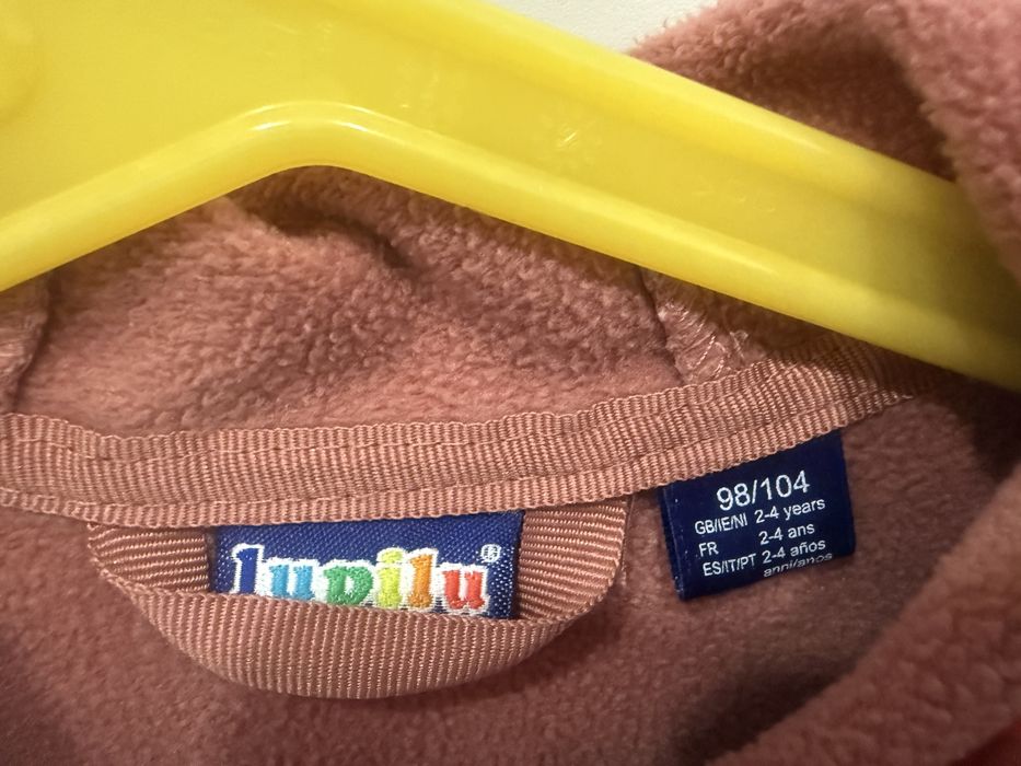 Kurtki softshell Lupilu, bliźniaczki, rozm. 99/104cm 4lata