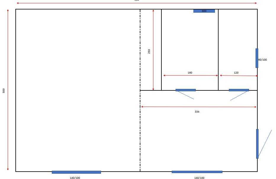 Domek drewniany 35 m2- konstrukcja z dodatkami