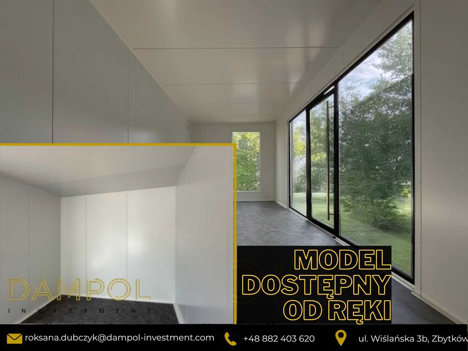 Pawilon 7x3 -leasing- handlowy, salon kosmetyczny