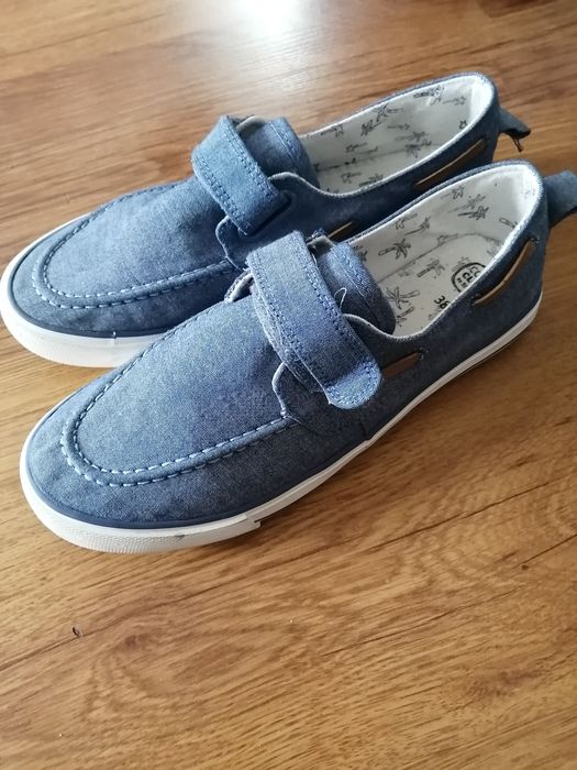 Buty eleganckie tenisówki chłopięce 38