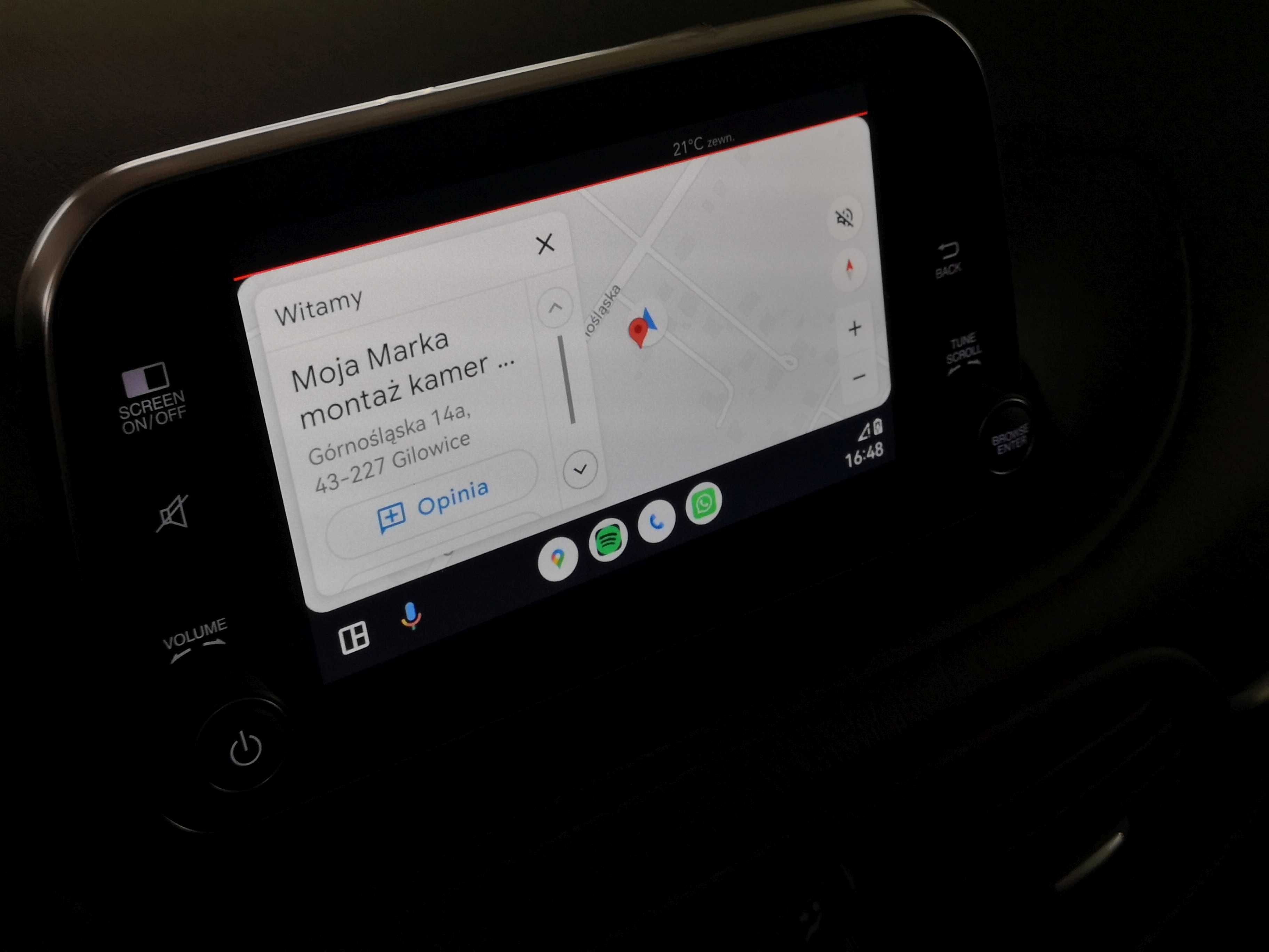 Uconnect Tipo 7" oryginalne radio nawi Fiat z Android Carplay Montaż ?