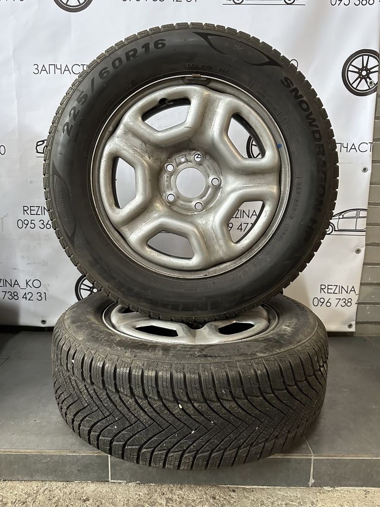 Колеса в зборі 225/60 R16,диски 5х114.3R16 Renault Dacia,Duster