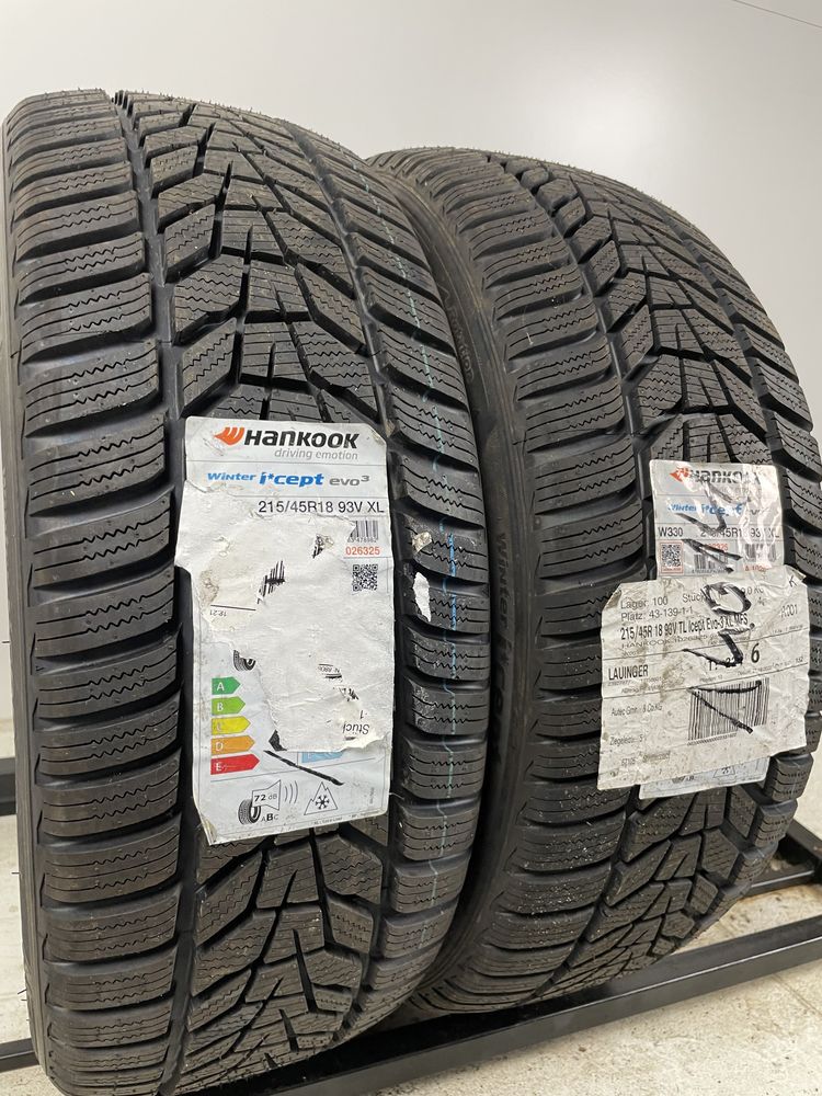 215/45R18 93V Hankook Winter i*cept evo3 22rok NOWE!!!